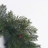 Artificial Plant 35*8*35cm Pine wreath GS-82825066KIK 2026Feb YeahFlower is one of Chinese leading OEM manufacturers and exporters , supplying the silk flowers, wholesale artificial trees