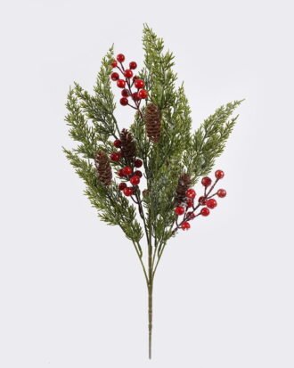 Artificial Plant 18*18*55cm Platycladus orientalis  Franco single stem GS-82725013 2026Feb YeahFlower is one of Chinese leading OEM manufacturers and exporters , supplying the silk flowers, wholesale artificial trees