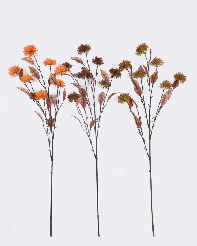 Artificial Plant 27*8*120cm Snowball Fork single stem GS-15425101CT 2026Mar YeahFlower is one of Chinese leading OEM manufacturers and exporters , supplying the silk flowers, wholesale artificial trees