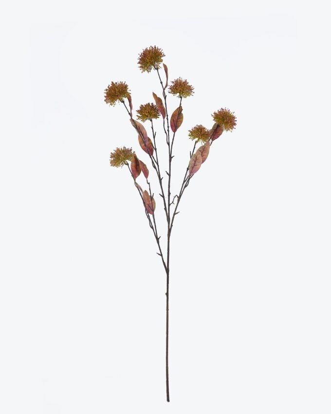 Artificial Plant 27*8*120cm Snowball Fork single stem GS-15425101CT 2026Mar YeahFlower is one of Chinese leading OEM manufacturers and exporters , supplying the silk flowers, wholesale artificial trees