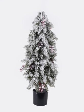 Artificial Plant 40*40*120cm Spruce tree in pp pot GS-81825025KD 2026May 3,000+ sqm showroom with thousands of artificial flowers, plants & trees ready for global sourcing.