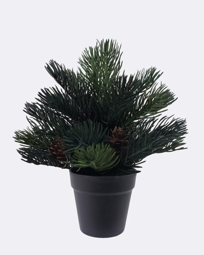 Artificial Plant 34*34*36cm Tsuga chinensis in PP pot GS-82825035 2026Feb YeahFlower is one of Chinese leading OEM manufacturers and exporters , supplying the silk flowers, wholesale artificial trees