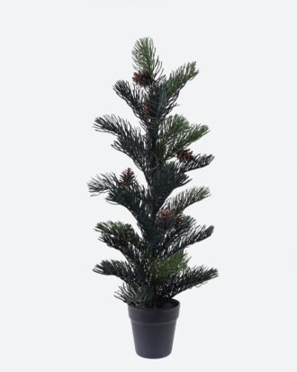 Artificial Plant 30*30*80cm Tsuga chinensis in PP pot GS-82825049 2026Feb YeahFlower is one of Chinese leading OEM manufacturers and exporters , supplying the silk flowers, wholesale artificial trees
