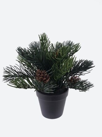 Artificial Plant 30*30*80cm Tsuga chinensis in PP pot GS-82825049 2026Feb 3,000+ sqm showroom with thousands of artificial flowers, plants & trees ready for global sourcing.