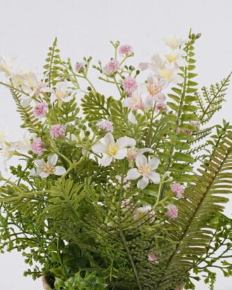 Artificial Table Plants 20*20*32  Flower  in basket GS-82525004 2026May 3,000+ sqm showroom with thousands of artificial flowers, plants & trees ready for global sourcing.