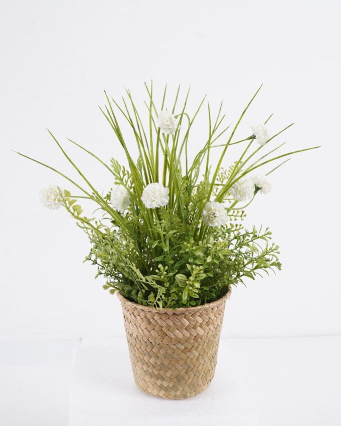 Artificial Table Plants 24*24*34cm  Flower in basket GS-82525005 2026May 3,000+ sqm showroom with thousands of artificial flowers, plants & trees ready for global sourcing.