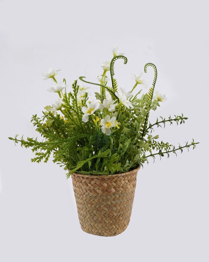 Artificial Table Plants 34*34*31cm  Flower in basket GS-82525006 2026May 3,000+ sqm showroom with thousands of artificial flowers, plants & trees ready for global sourcing.
