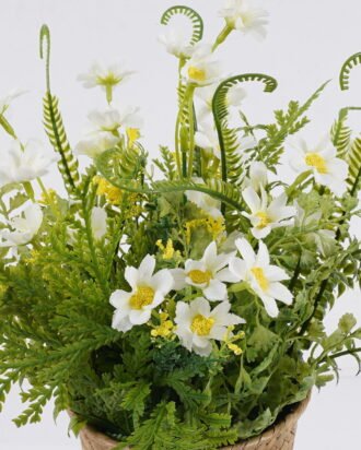 Artificial Table Plants 34*34*31cm  Flower in basket GS-82525006 2026May 3,000+ sqm showroom with thousands of artificial flowers, plants & trees ready for global sourcing.