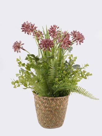 Artificial Table Plants 34*34*31cm  Flower in basket GS-82525006 2026May 3,000+ sqm showroom with thousands of artificial flowers, plants & trees ready for global sourcing.
