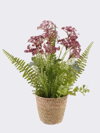 Artificial Table Plants 23*23*35cm Flower in basket GS-82525007 2026May 3,000+ sqm showroom with thousands of artificial flowers, plants & trees ready for global sourcing.