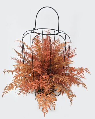 Artificial Table Plants 60*60*44cm Frond in Birdcage pot GS-48125023 2026Apr YeahFlower is one of Chinese leading OEM manufacturers and exporters , supplying the silk flowers, wholesale artificial trees