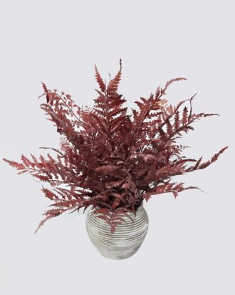 Artificial Table Plants 45*42*48cm Frond in Paper pulp pot GS-48125016 2026Apr YeahFlower is one of Chinese leading OEM manufacturers and exporters , supplying the silk flowers, wholesale artificial trees