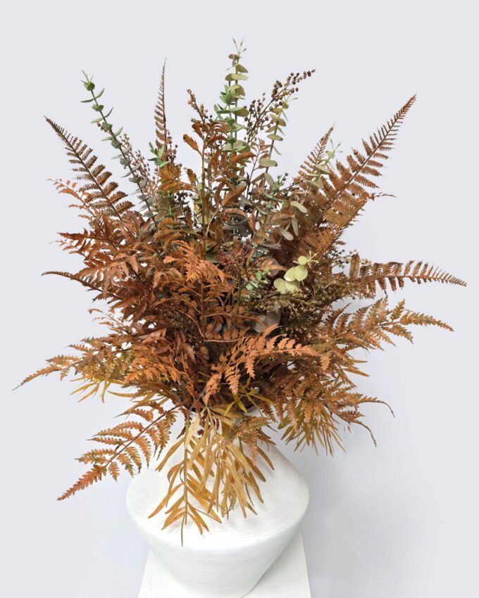 Artificial Table Plants 52*52*80cm Frond in Paper pulp pot GS-48125018 2026Apr YeahFlower is one of Chinese leading OEM manufacturers and exporters , supplying the silk flowers, wholesale artificial trees