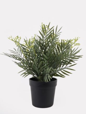 Artificial Table Plants 30*30*30cm Frond in ceramic pot GS-59125007 2026Apr 3,000+ sqm showroom with thousands of artificial flowers, plants & trees ready for global sourcing.