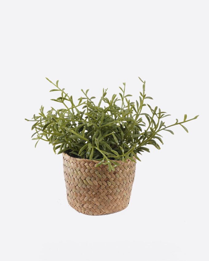 Artificial Table Plants 18*18*19cm   Grass in basket GS-82525011 2026May 3,000+ sqm showroom with thousands of artificial flowers, plants & trees ready for global sourcing.