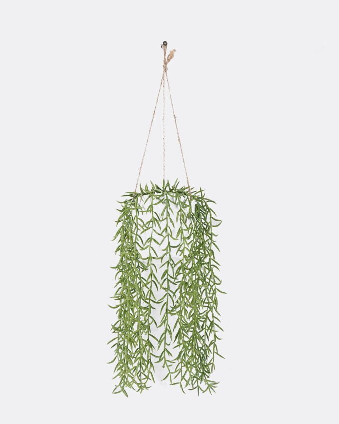 Artificial Table Plants 18*18*37cm Leaf Hanging in PP pot GS-82525014 2026May 3,000+ sqm showroom with thousands of artificial flowers, plants & trees ready for global sourcing.