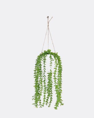 Artificial Table Plants 20*20*36cm  Leaf Hanging in PP pot GS-82525016 2026May 3,000+ sqm showroom with thousands of artificial flowers, plants & trees ready for global sourcing.