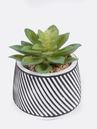 Artificial Table Plants 10*10*13cm Succulent plants  in cemnet pot GS-82525030 2026May 3,000+ sqm showroom with thousands of artificial flowers, plants & trees ready for global sourcing.