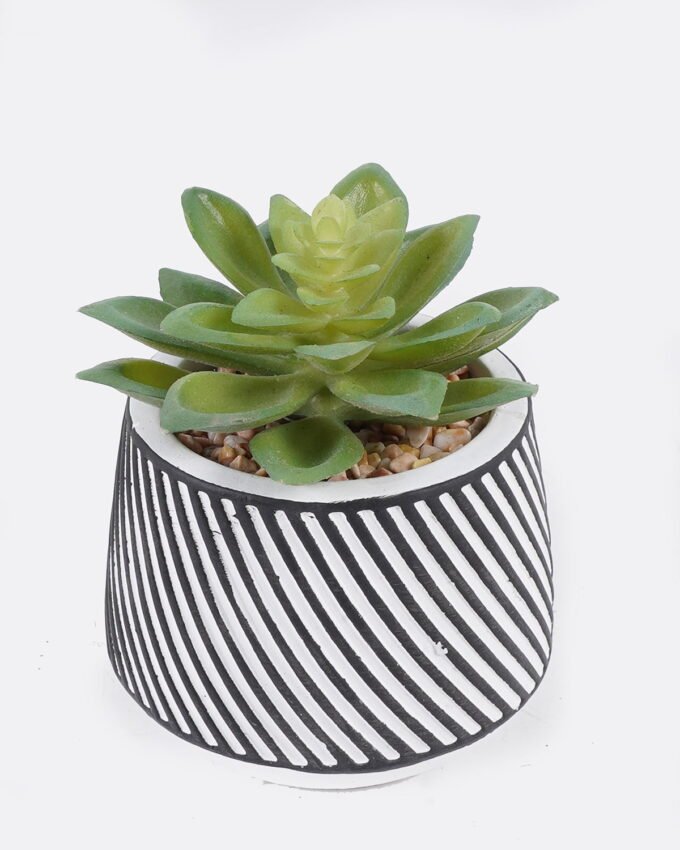 Artificial Table Plants 10*10*13cm Succulent plants  in cemnet pot GS-82525029 2026May 3,000+ sqm showroom with thousands of artificial flowers, plants & trees ready for global sourcing.