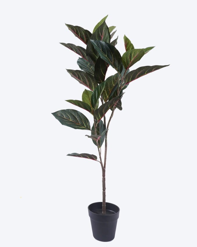 Artificial Tree 97cm Clerodendrum quadriloculare in PP pot/27 lvs GS-35325001 2026Apr YeahFlower is one of Chinese leading OEM manufacturers and exporters , supplying the silk flowers, wholesale artificial trees