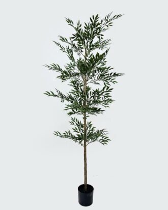 Artificial Tree 60*60*200cm Bamboo pine in PP Pot/1320 Lvs GS-59525048KD 2026Apr YeahFlower is one of Chinese leading OEM manufacturers and exporters , supplying the silk flowers, wholesale artificial trees