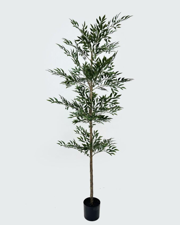 Artificial Tree 60*60*200cm Bamboo pine in PP Pot/1320 Lvs GS-59525048KD 2026Apr YeahFlower is one of Chinese leading OEM manufacturers and exporters , supplying the silk flowers, wholesale artificial trees