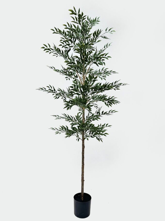 Artificial Tree 80*80*220cm Bamboo pine in PP Pot/1610 Lvs GS-59525049KD 2026Apr YeahFlower is one of Chinese leading OEM manufacturers and exporters , supplying the silk flowers, wholesale artificial trees