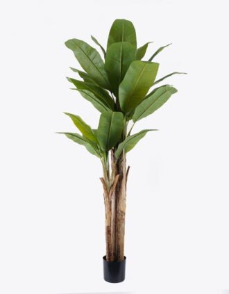 Artificial Tree 90*100*210cm Banana tree *3 in PP pot/24 lvs nature plants GS-59525024KD 2026Apr YeahFlower is one of Chinese leading OEM manufacturers and exporters , supplying the silk flowers, wholesale artificial trees