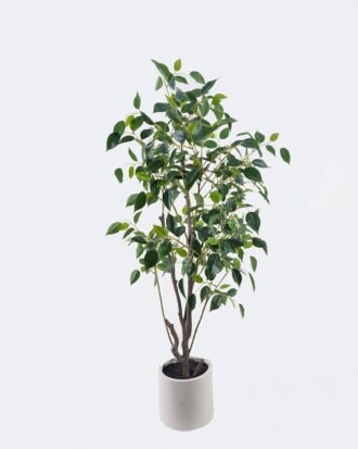 Artificial Tree 55*46*120cm Banyan in PP pot/456 lvs GS-58425001KD 2026Apr YeahFlower is one of Chinese leading OEM manufacturers and exporters , supplying the silk flowers, wholesale artificial trees