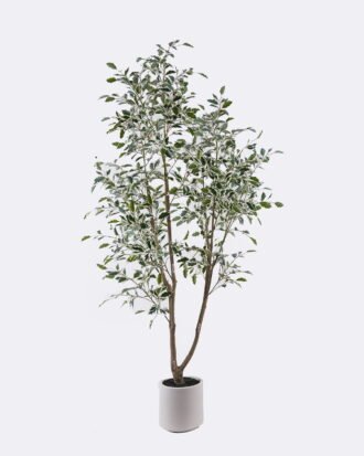 Artificial Tree 80*65*188cm Banyan in PP pot GS-10625026CT-KD 2026Mar YeahFlower is one of Chinese leading OEM manufacturers and exporters , supplying the silk flowers, wholesale artificial trees