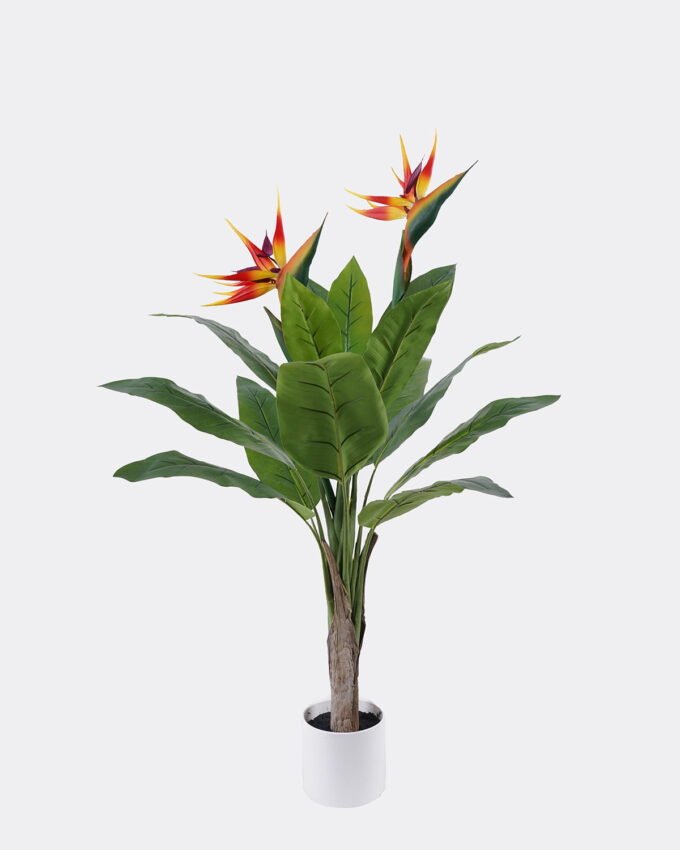 Artificial Tree 65*40*100cm Bird of paradise in PP pot/14 lvs GS-30425011 2026Apr YeahFlower is one of Chinese leading OEM manufacturers and exporters , supplying the silk flowers, wholesale artificial trees