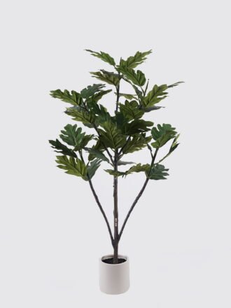 Artificial Tree 76*54*180cm Breadfruit in PP pot/46 lvs GS-58425018KD 2026Apr 3,000+ sqm showroom with thousands of artificial flowers, plants & trees ready for global sourcing.