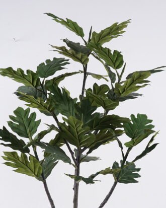 Artificial Tree 76*54*150cm Breadfruit in PP pot/40 lvs GS-58425017KD 2026Apr YeahFlower is one of Chinese leading OEM manufacturers and exporters , supplying the silk flowers, wholesale artificial trees