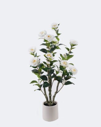 Artificial Tree 40*30*90cm Camellia *12 in PP pot/174 lvs GS-58425014RP 2026Apr YeahFlower is one of Chinese leading OEM manufacturers and exporters , supplying the silk flowers, wholesale artificial trees