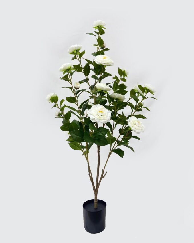 Artificial Tree 45*45*105cm Camellia tree *15 in PP Pot GS-59525057 2026Apr YeahFlower is one of Chinese leading OEM manufacturers and exporters , supplying the silk flowers, wholesale artificial trees
