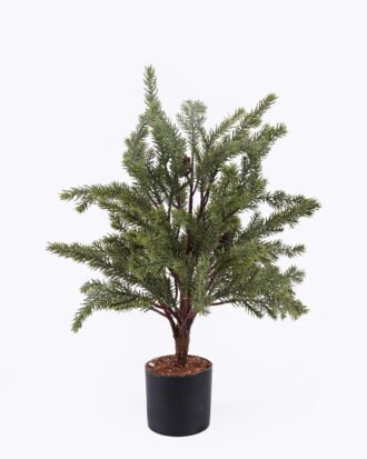Artificial Tree 28*23*45cm Cedar in PP pot GS-27925110 2026Mar YeahFlower is one of Chinese leading OEM manufacturers and exporters , supplying the silk flowers, wholesale artificial trees