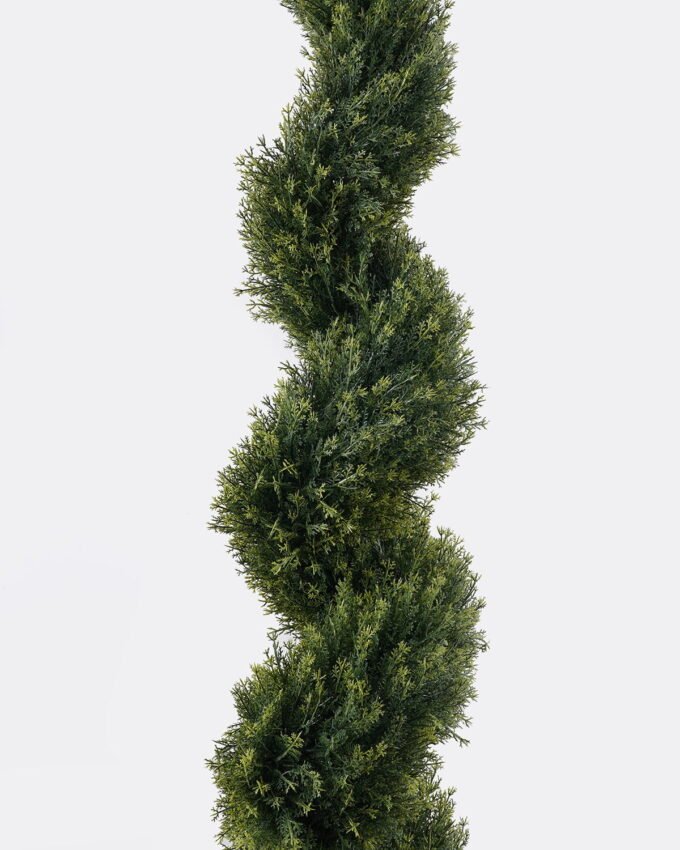 Artificial Tree 28*28*120cm Cypress Spiral Tree in pp pot GS-81825012 2026May 3,000+ sqm showroom with thousands of artificial flowers, plants & trees ready for global sourcing.
