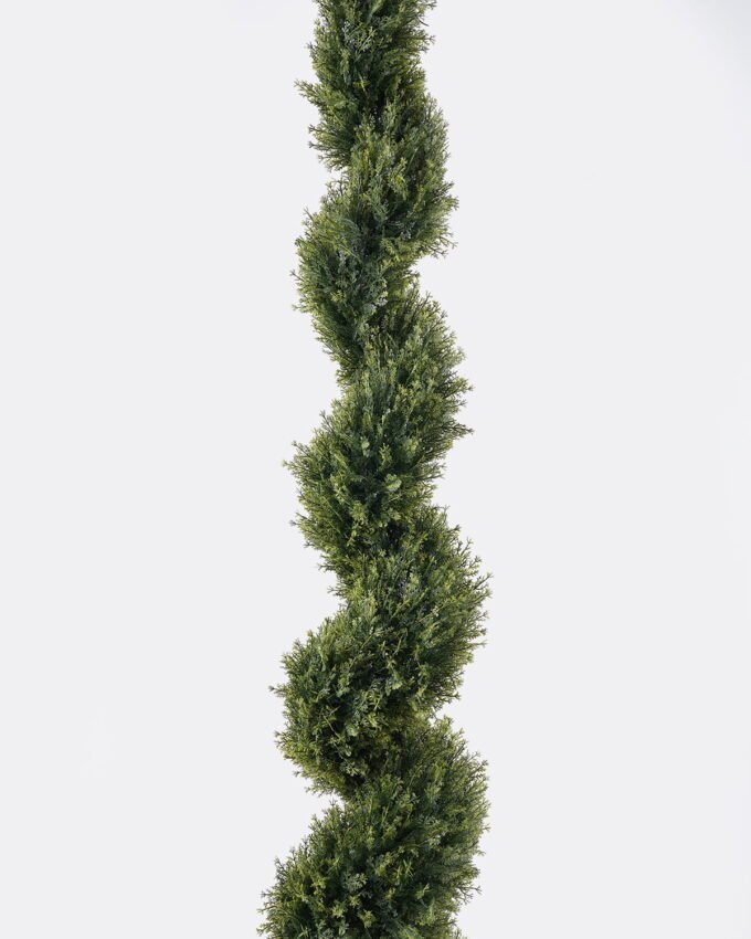 Artificial Tree 30*30*150cm Cypress Spiral Tree in pp pot GS-81825013KD 2026May 3,000+ sqm showroom with thousands of artificial flowers, plants & trees ready for global sourcing.