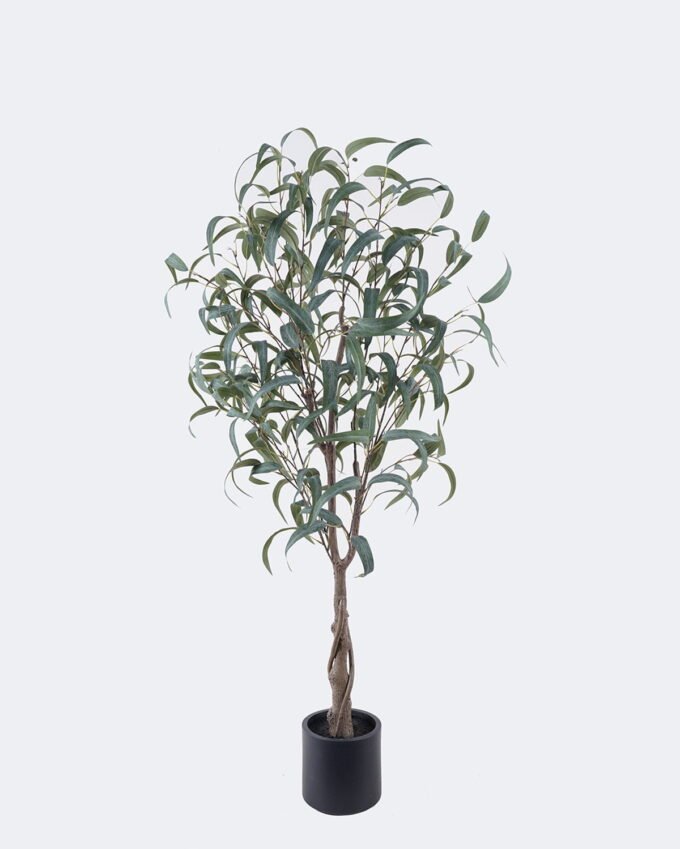 Artificial Tree 65*40*120cm Eucalyptus in PP pot/198 lvs GS-58425004KD 2026Apr YeahFlower is one of Chinese leading OEM manufacturers and exporters , supplying the silk flowers, wholesale artificial trees