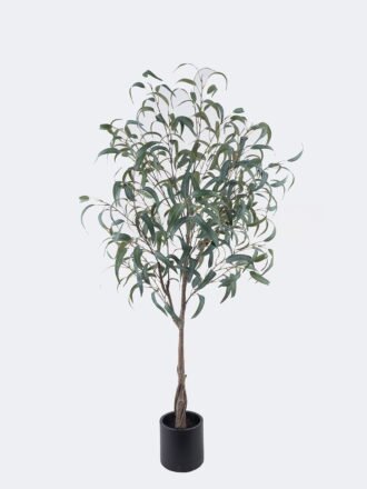 Artificial Tree 65*40*120cm Eucalyptus in PP pot/198 lvs GS-58425004KD 2026Apr 3,000+ sqm showroom with thousands of artificial flowers, plants & trees ready for global sourcing.