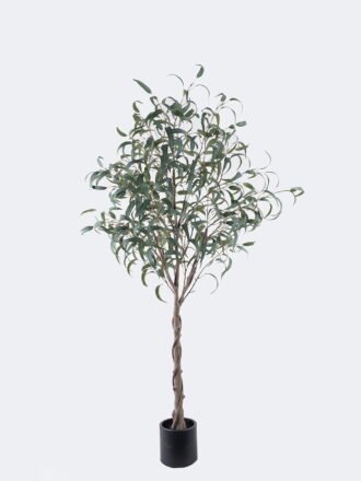 Artificial Tree 80*40*150cm Eucalyptus in PP pot/286 lvs GS-58425005KD 2026Apr 3,000+ sqm showroom with thousands of artificial flowers, plants & trees ready for global sourcing.