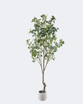 Artificial Tree 66*56*180cm Eucalyptus in PP pot/576 lvs GS-58425011KD 2026Apr YeahFlower is one of Chinese leading OEM manufacturers and exporters , supplying the silk flowers, wholesale artificial trees
