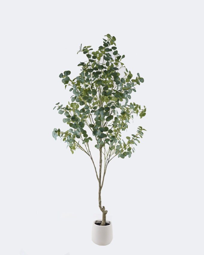 Artificial Tree 90*70*210cm Eucalyptus in PP pot/792 lvs GS-58425012KD 2026Apr YeahFlower is one of Chinese leading OEM manufacturers and exporters , supplying the silk flowers, wholesale artificial trees