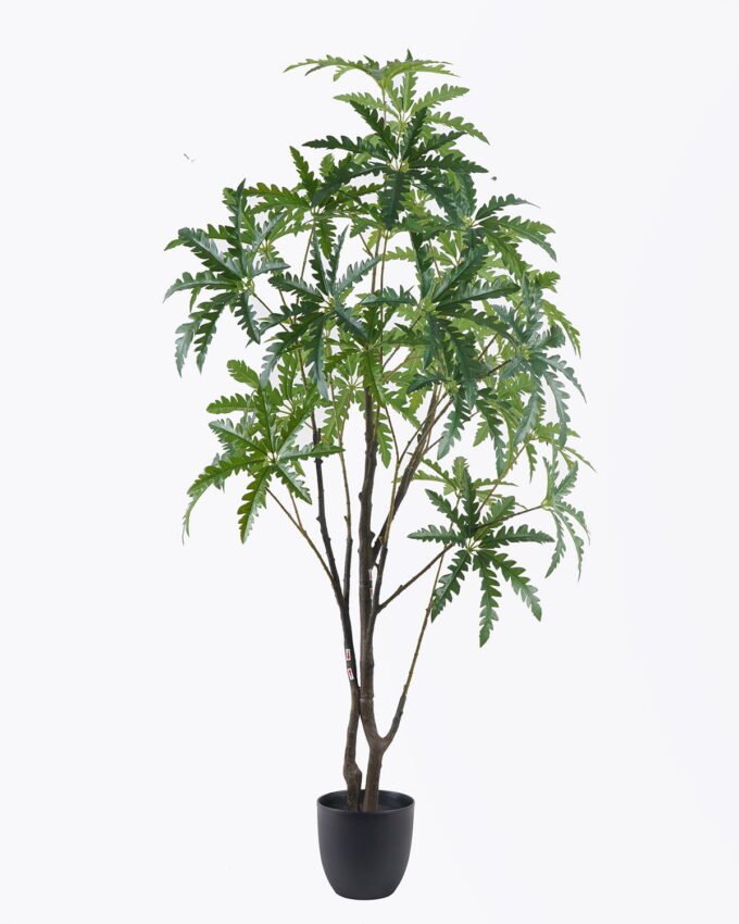 Artificial Tree 70*60*155cm False aralia *2 in PP pot GS-69425015KD 2026Apr YeahFlower is one of Chinese leading OEM manufacturers and exporters , supplying the silk flowers, wholesale artificial trees