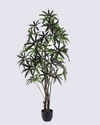 Artificial Tree 80*65*180cm False aralia *2 in PP pot GS-69425016KD 2026Apr YeahFlower is one of Chinese leading OEM manufacturers and exporters , supplying the silk flowers, wholesale artificial trees