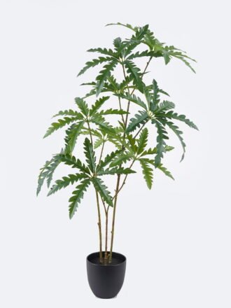 Artificial Tree 65*50*120cm False aralia *2 in PP pot GS-69425014 2026Apr 3,000+ sqm showroom with thousands of artificial flowers, plants & trees ready for global sourcing.