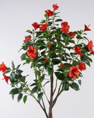 Artificial Tree 80*50*150cm Hibiscus mutabilis *20 in PP pot/310 lvs GS-58425008KD 2026Apr YeahFlower is one of Chinese leading OEM manufacturers and exporters , supplying the silk flowers, wholesale artificial trees