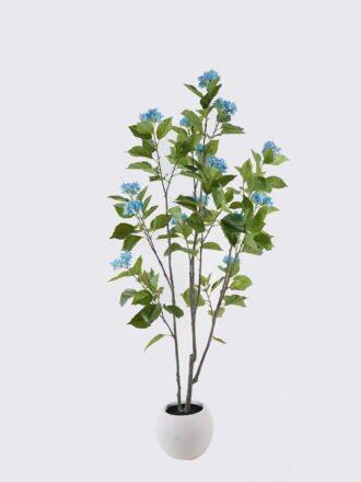 Artificial Tree 65*44*120cm Hydrangea *12 in PP pot/120 lvs GS-58425022KD-RP 2026Apr 3,000+ sqm showroom with thousands of artificial flowers, plants & trees ready for global sourcing.