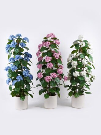 Artificial Tree 40*35*105cm Hydrangea in PP pot GS-15425065-P1 2026Mar 3,000+ sqm showroom with thousands of artificial flowers, plants & trees ready for global sourcing.