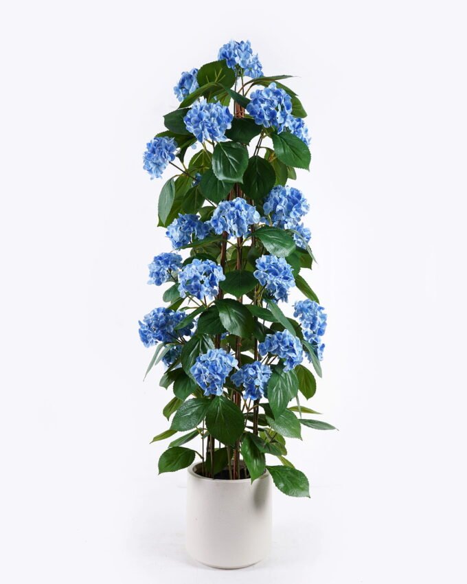 Artificial Tree 50*50*120cm Hydrangea in PP pot GS-15425066 2026Mar YeahFlower is one of Chinese leading OEM manufacturers and exporters , supplying the silk flowers, wholesale artificial trees